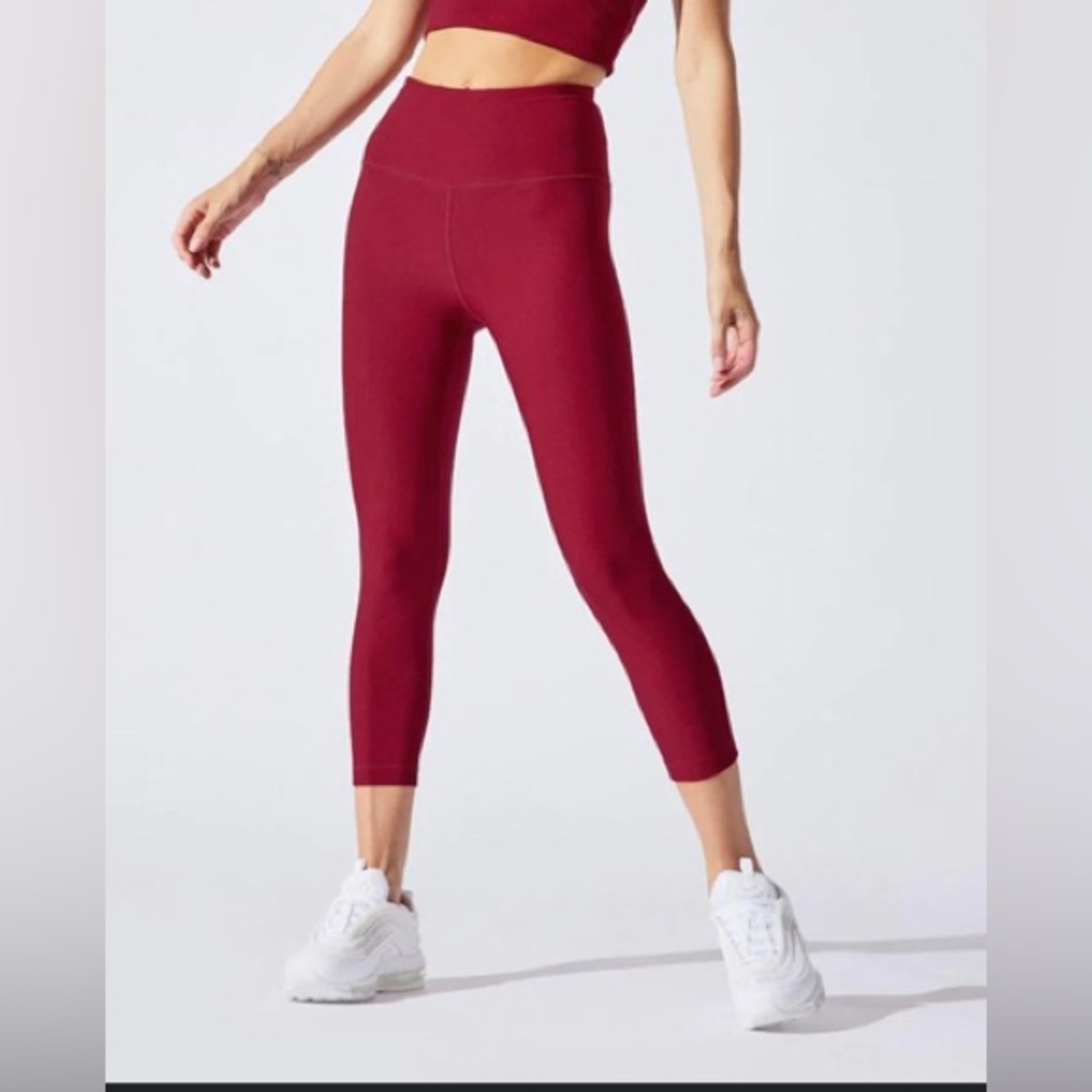 NEW MPG DASHING MPG SCULPT HIGH WAISTED RECYCLED CAPRI XS